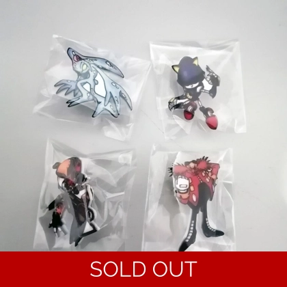 Sonic the Hedgehog - Enemies Pin Badge Bundle Sonic the Hedgehog - Enemies Pin Badge Bundle